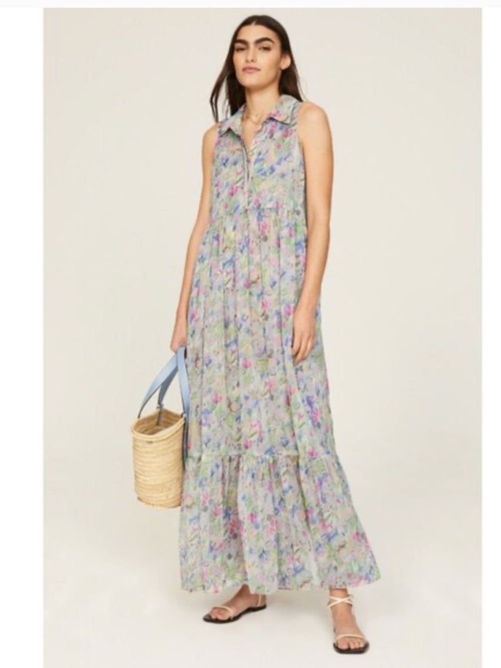 Misa Los Angeles Hilma Maxi Dress L